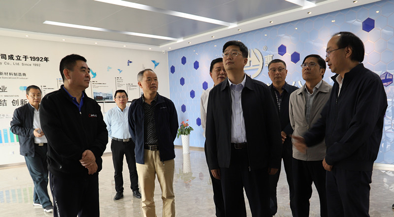 市委副書(shū)記、市長(zhǎng)孫勇赴黃山華惠科技有限公司考察調(diào)研